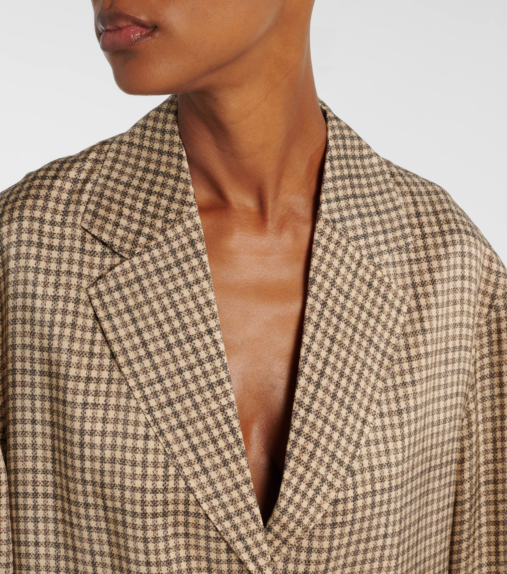 Junida checked blazer - 4