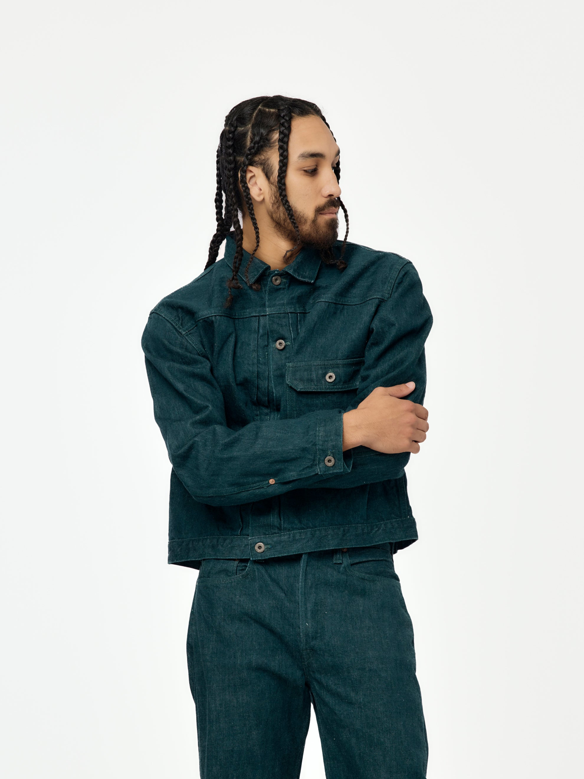 NO.4 PLANT DYE DENIM 1ST JKT NO4 - 4