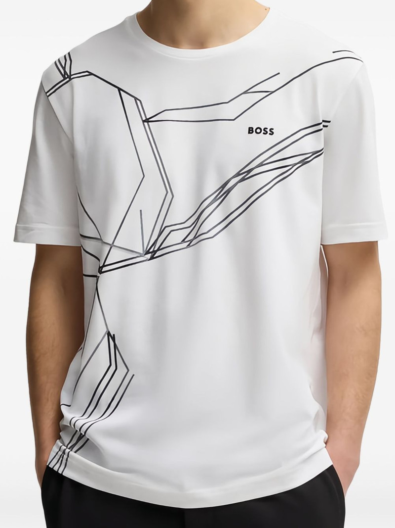 HUGO graphic tee beetle outlook