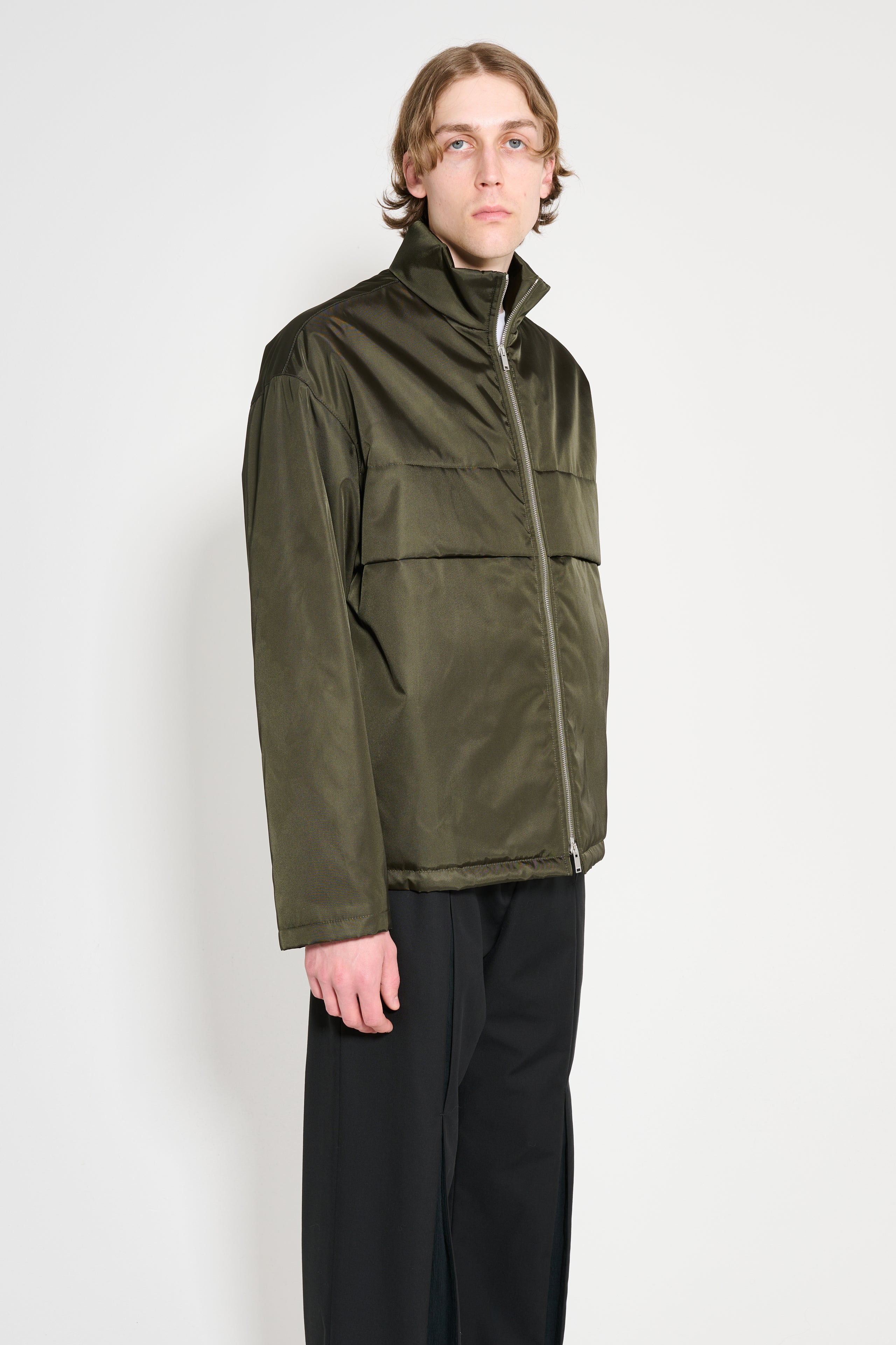 JIL SANDER BLOUSON 55 PD DARK GREEN - 3