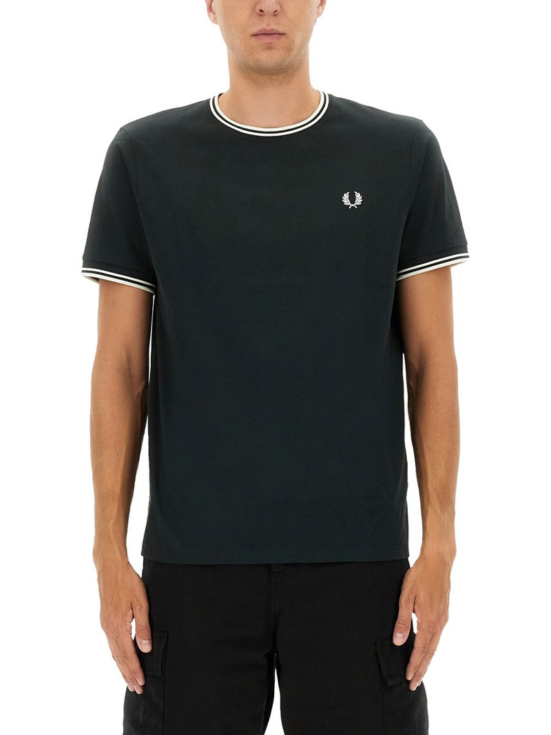 Fred Perry short-sleeves logo-embroidered T-Shirt outlook