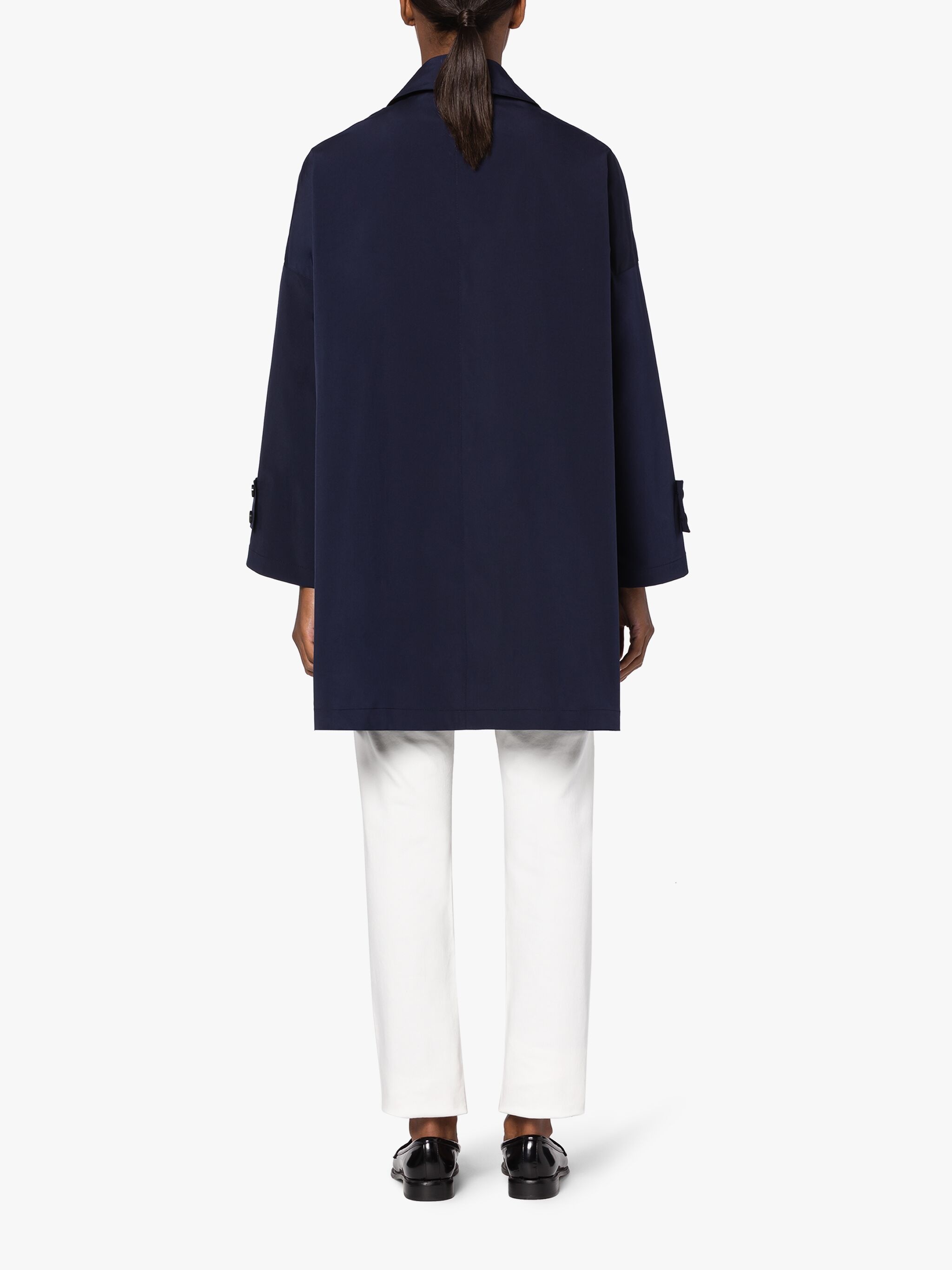 HUMBIE NAVY ECO DRY OVERCOAT - 4