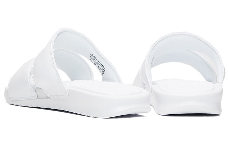 (WMNS) Nike Benassi Duo Ultra Slide 'White' 819717-100 - 4