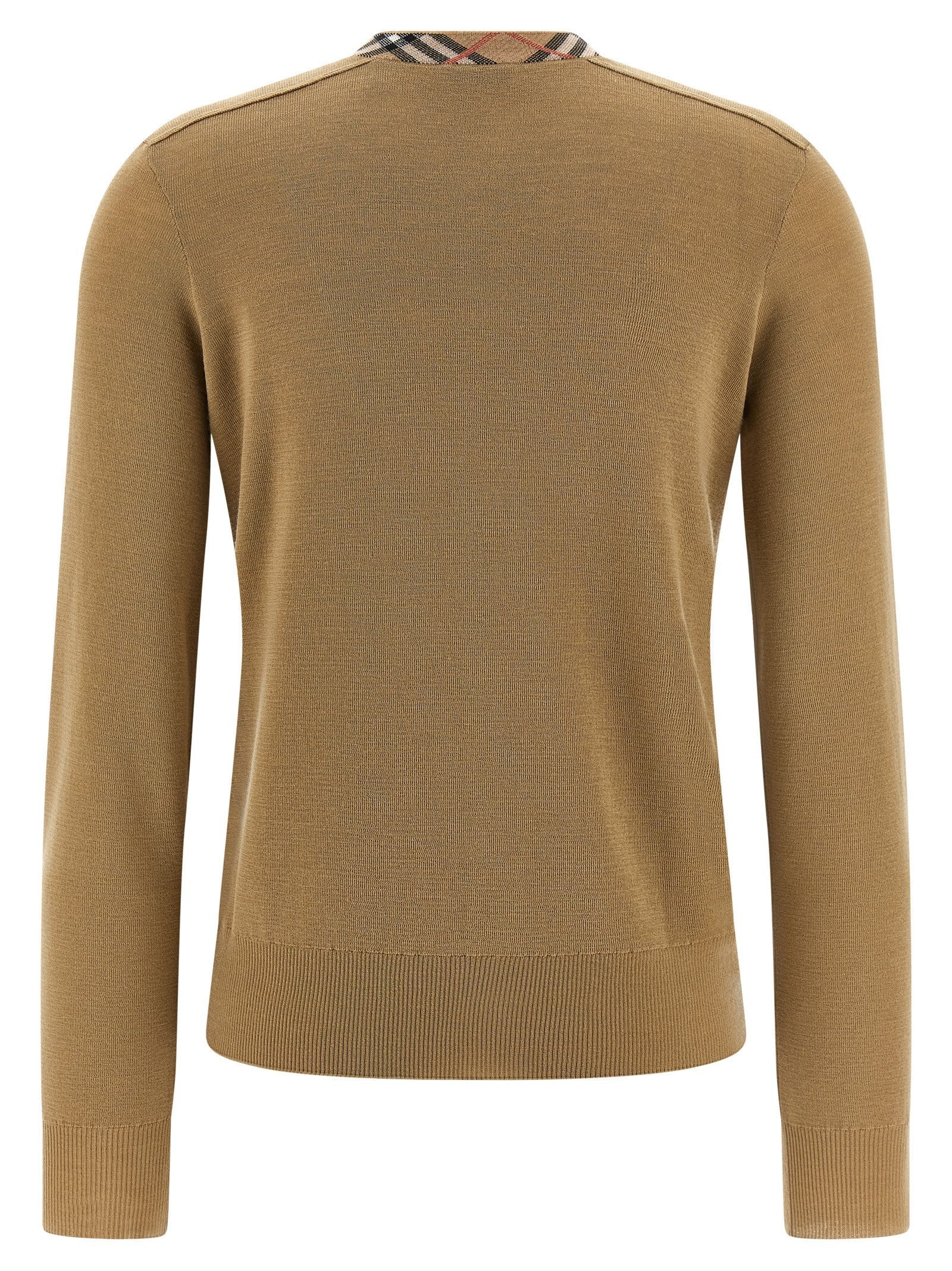 Burberry Women Check Insert Cardigan - 2