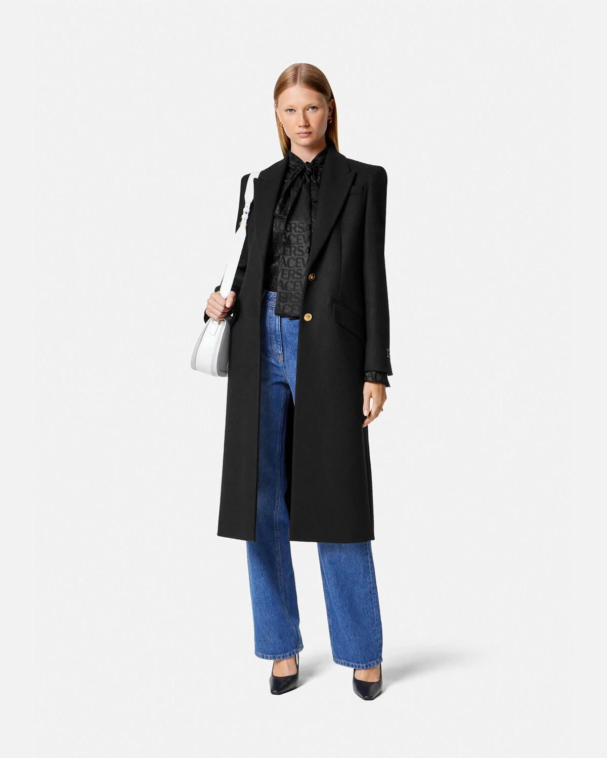 Straight Single-Breasted Coat - 2