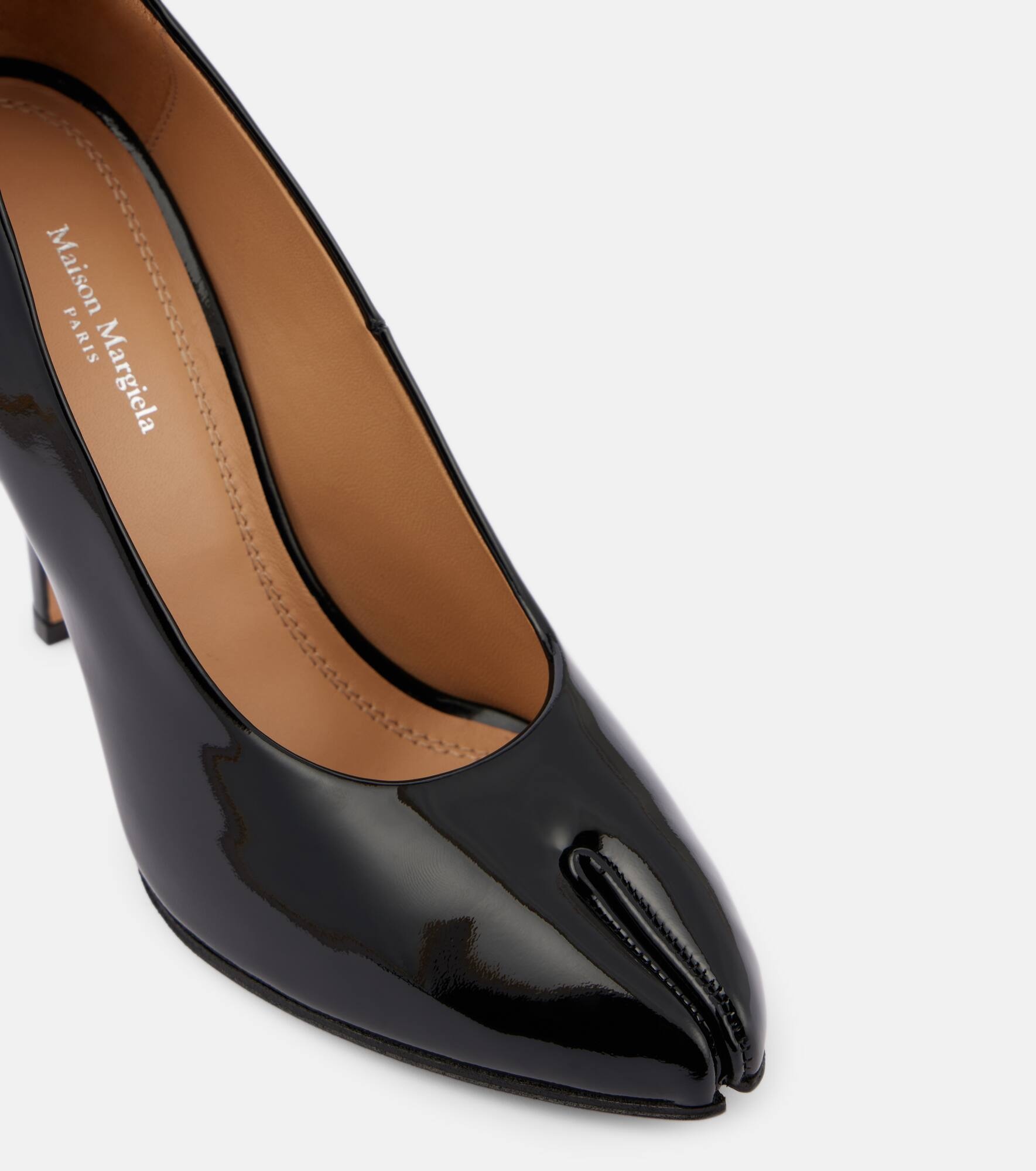 Tabi patent leather pumps - 6
