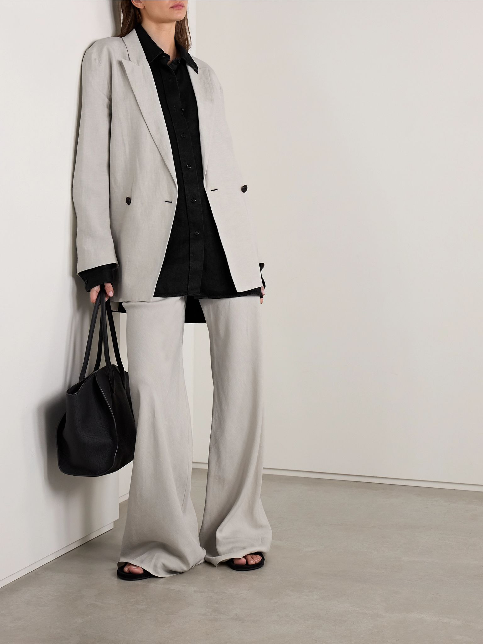 Nesson linen shirt Black - 2