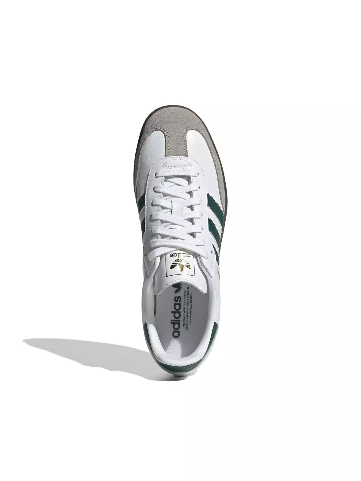 Originals Samba OG "Ftwr White/Collegiate Green/Clear Granite" Men's Shoe - 5