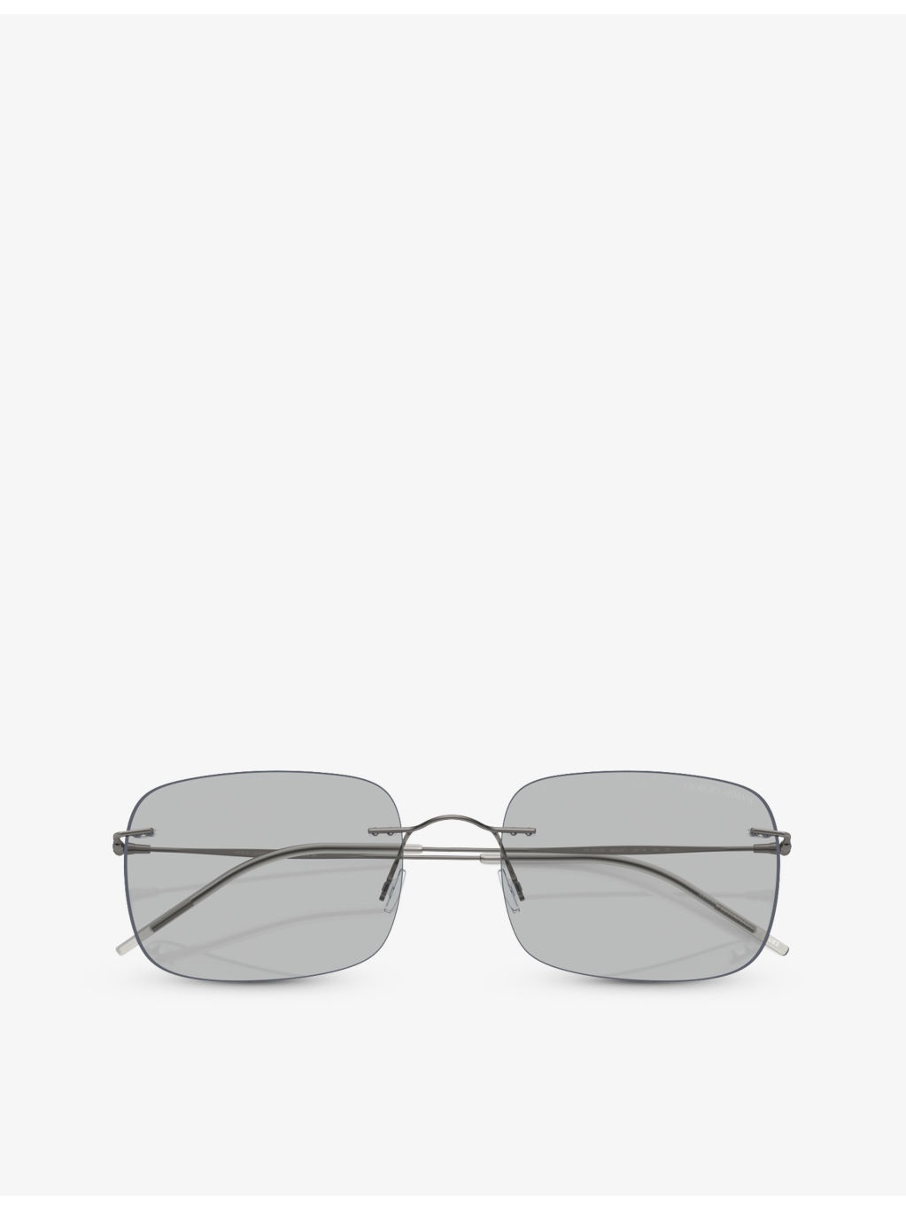 AR1512M pillow-frame metal sunglasses - 5