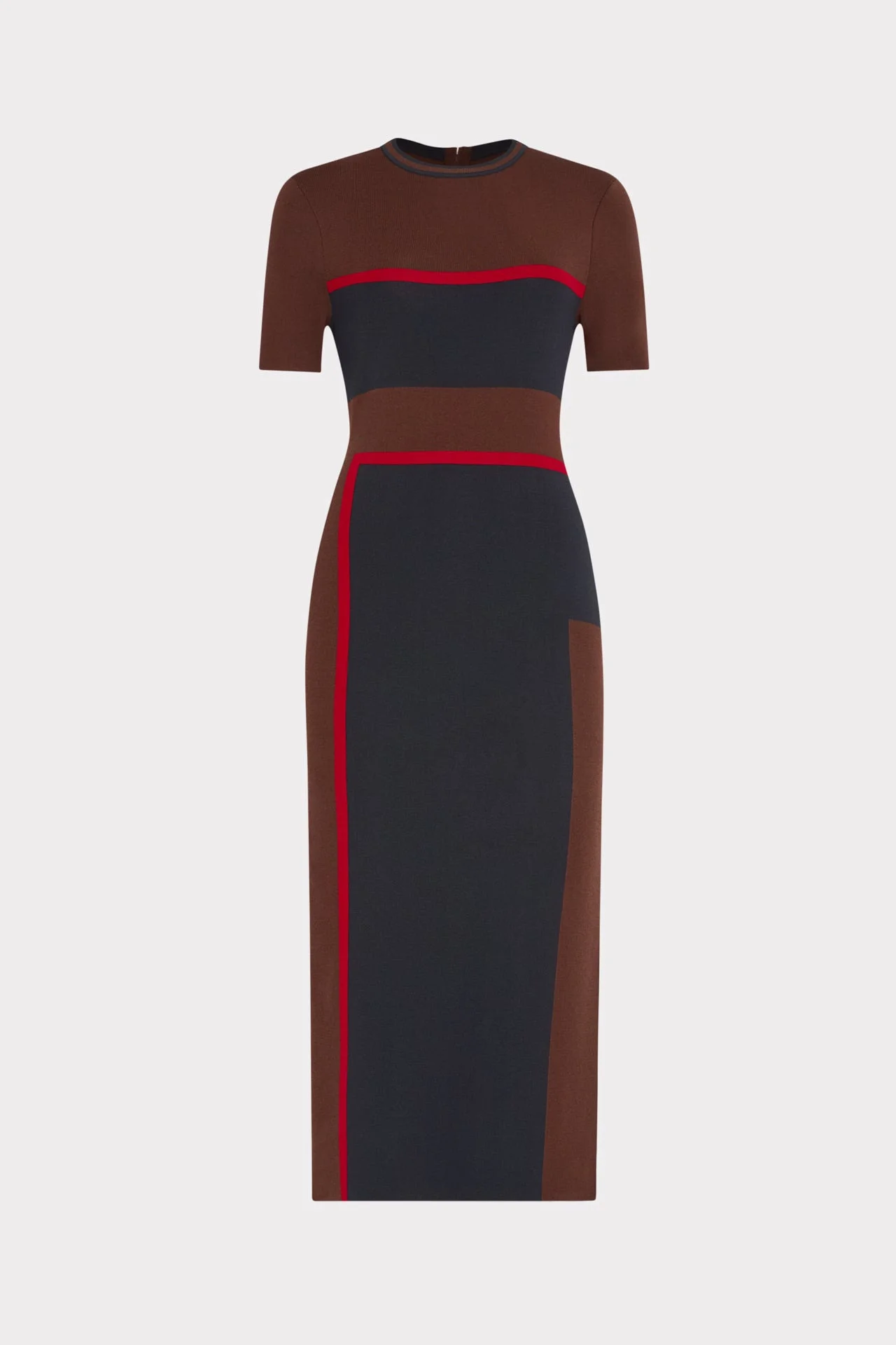 Shohona Colorblock Knit Dress - 1