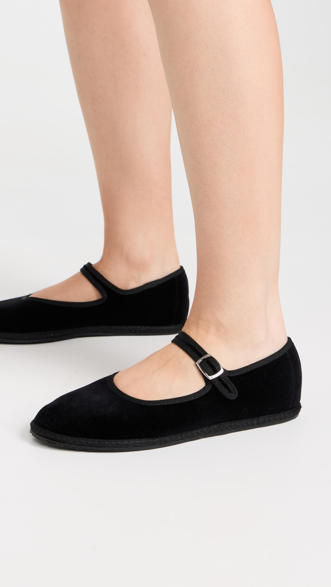 Mary Jane Nero Flats - 2