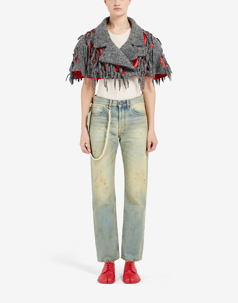 Maison Margiela Herringbone bolero outlook