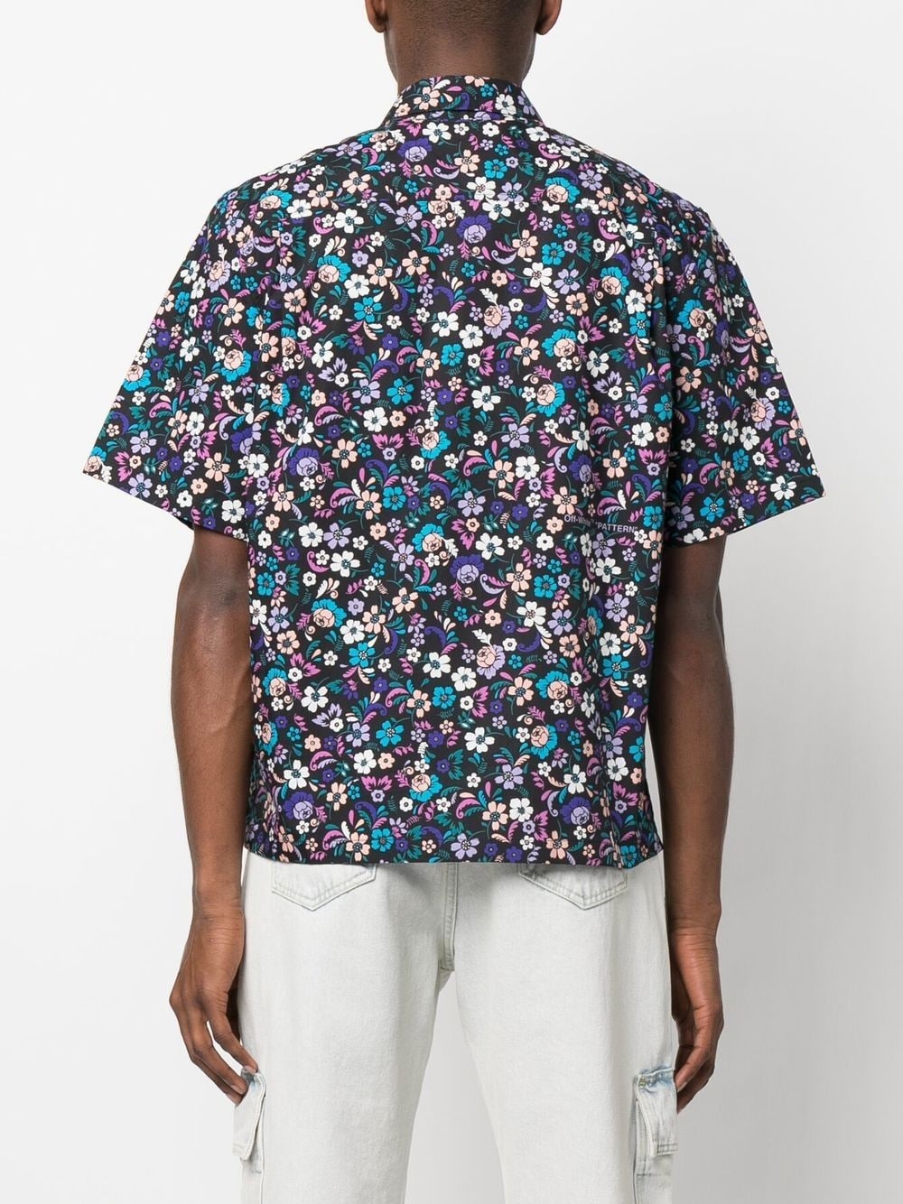 Flowers Summer cotton shirt - 4