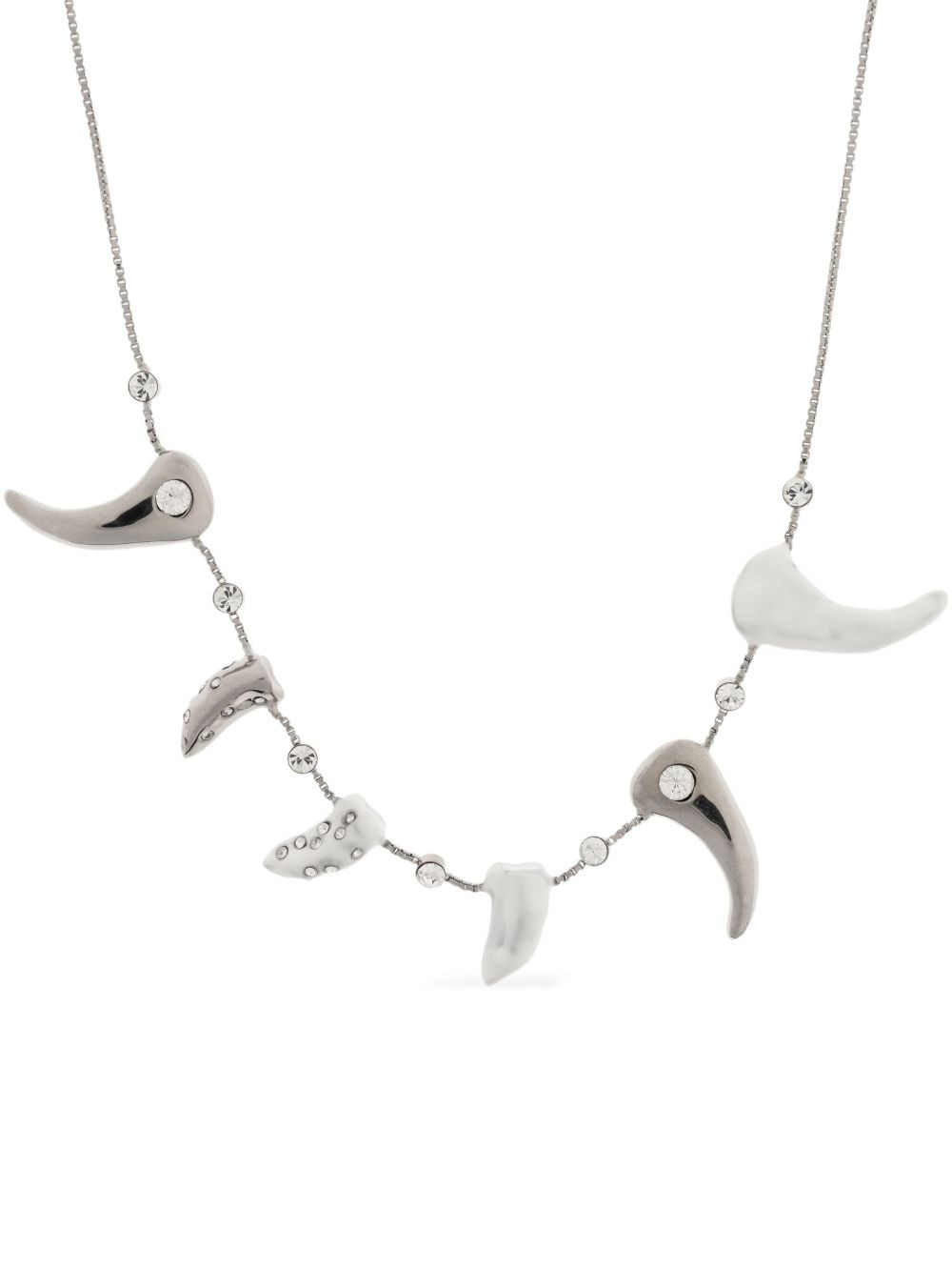 embellished-claws necklace - 3