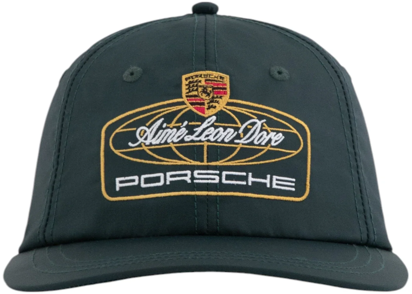 Aime Leon Dore x Porsche 993 Turbo Racing Hat British Racing Green - 1