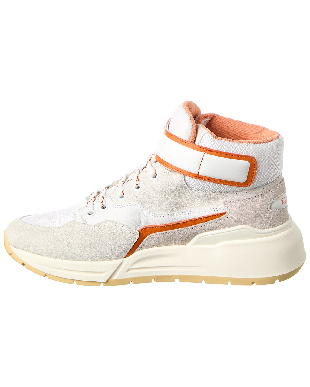 Ferragamo Leather High-Top Sneaker - 2