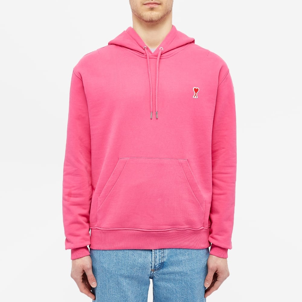 AMI Heart Logo Patch Popover Hoody - 3