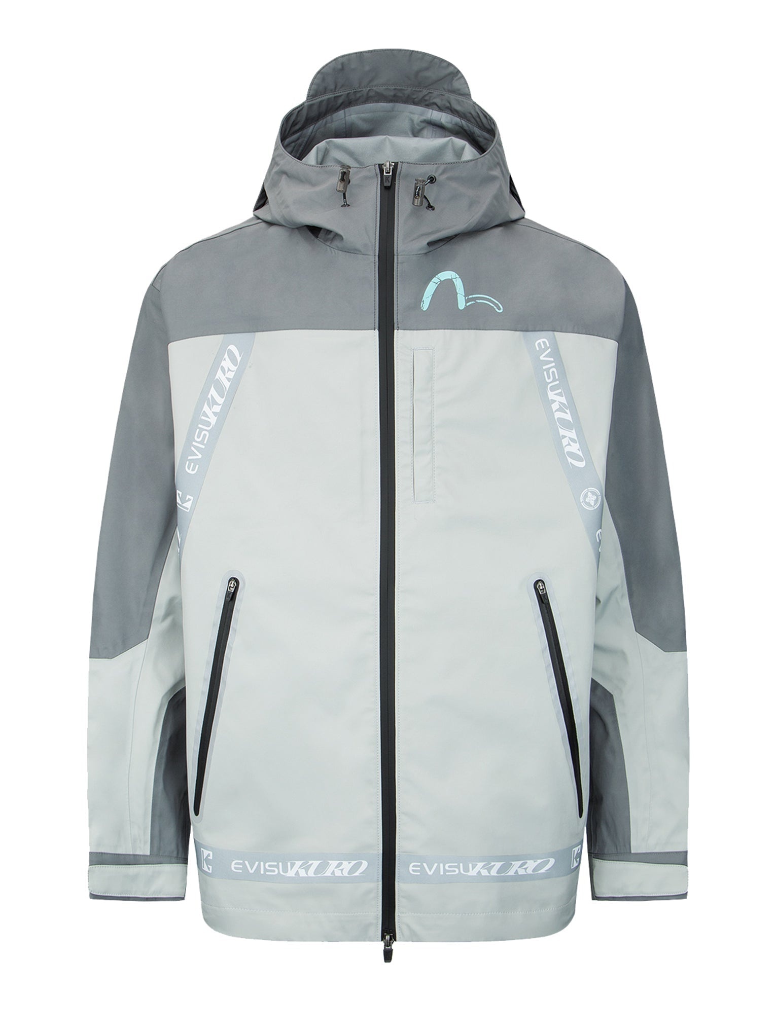 Logo Tape Padded Windbreaker Jacket - 13