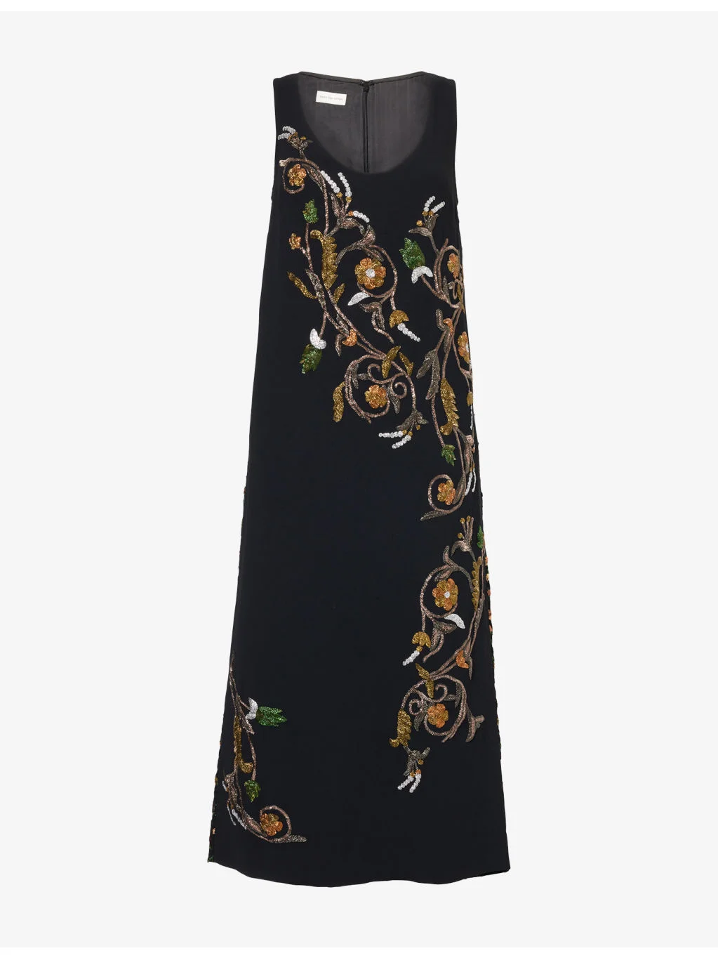 Droppyn Embellished Woven Midi Dress - 1