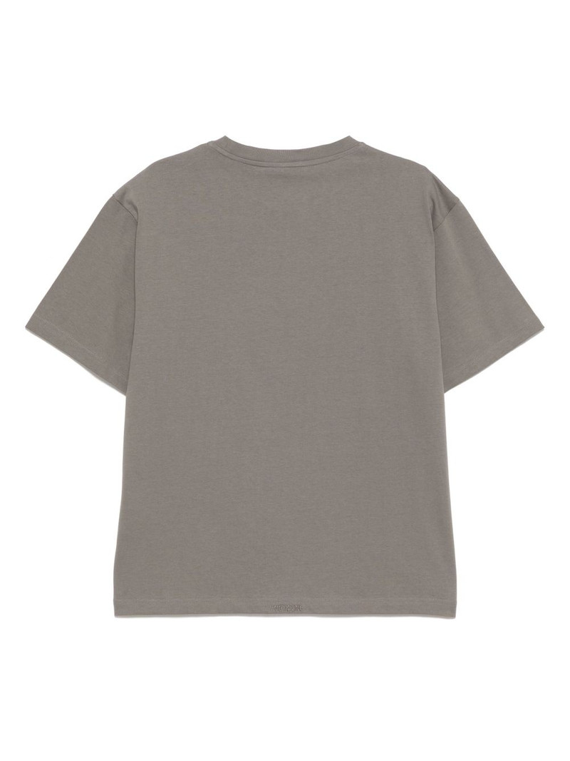 We11done Run Flame Teddy Print T-shirt outlook