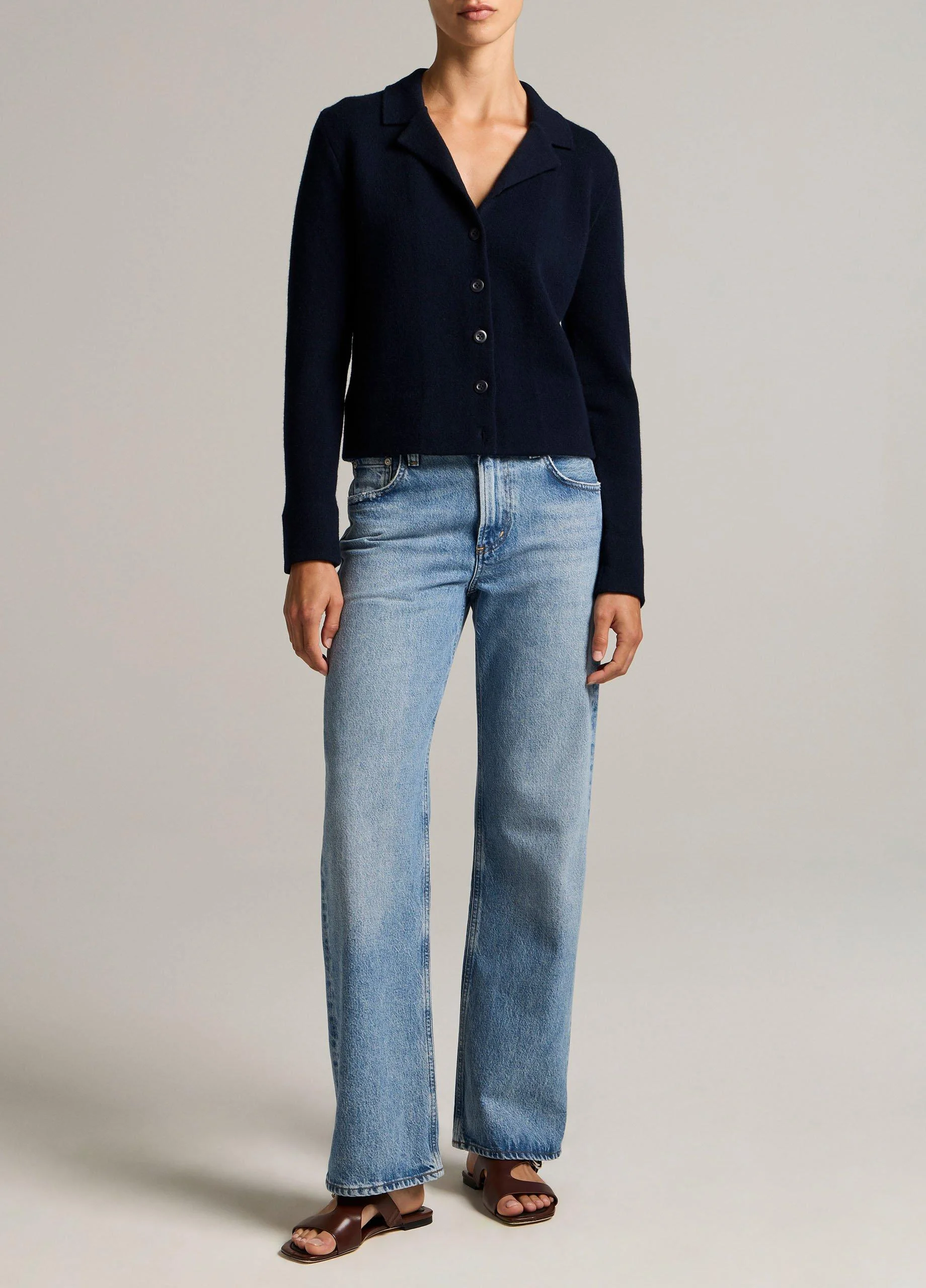 Citizens of Humanity Lindz Low-Rise Easy Straight-Leg Jean - 1