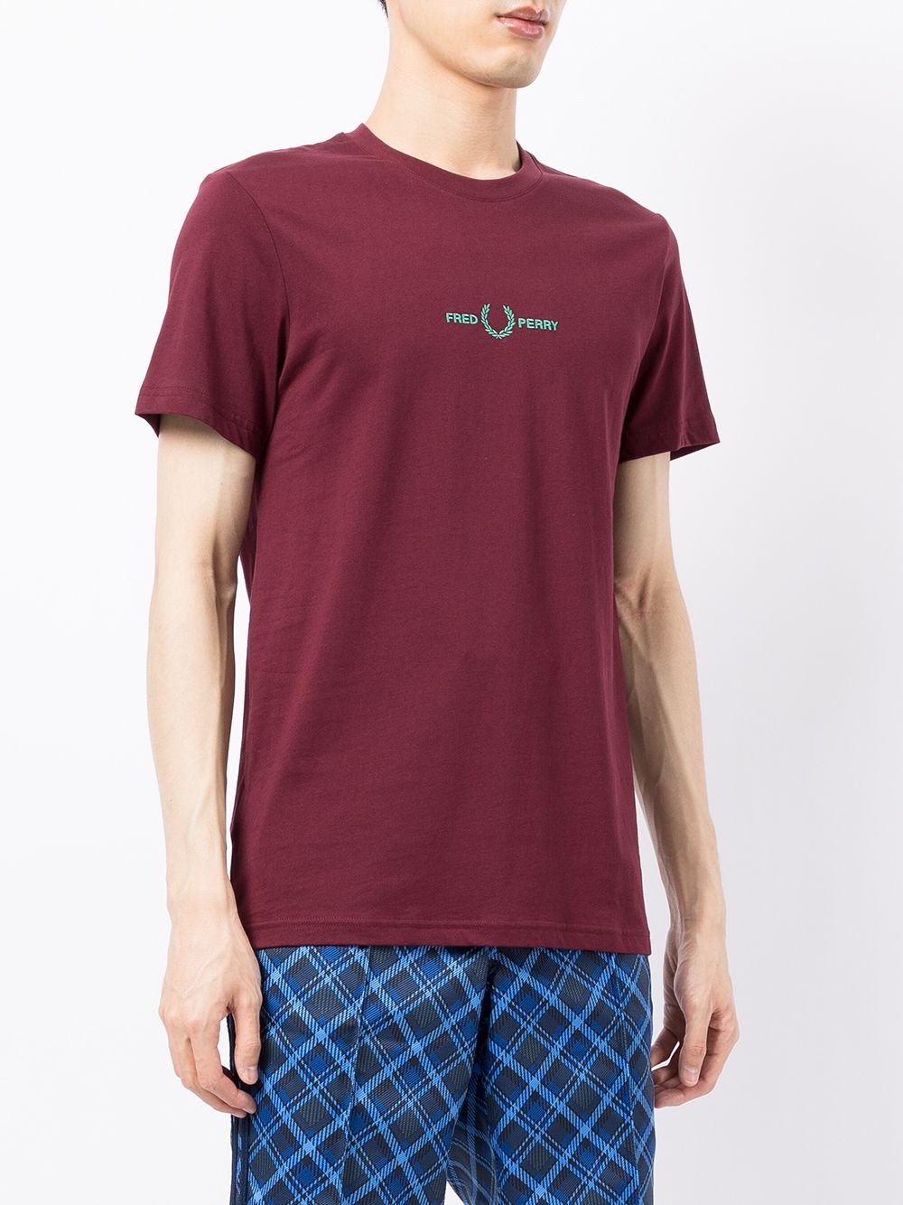 logo-print cotton T-shirt - 3