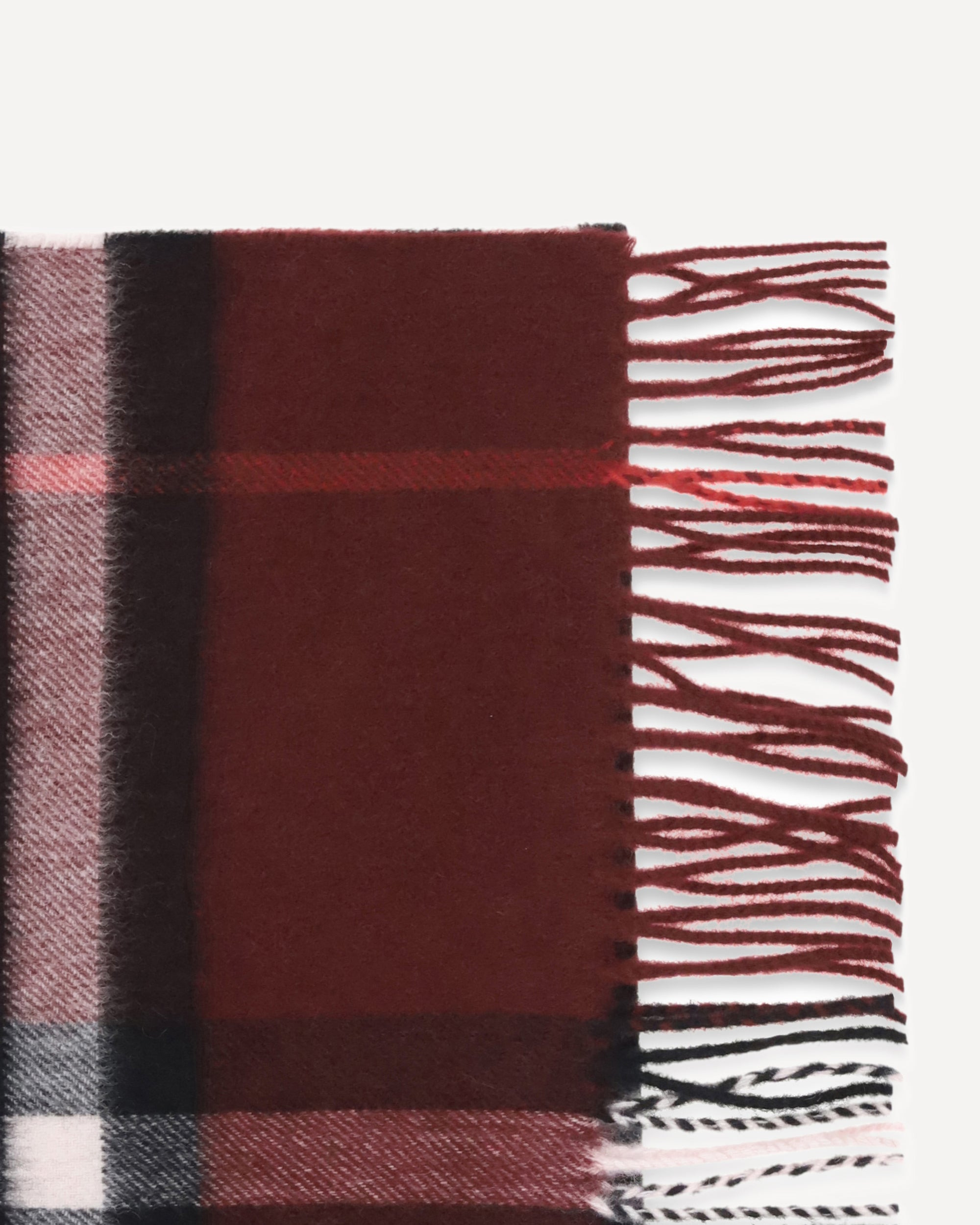Check Cashmere Scarf - 3