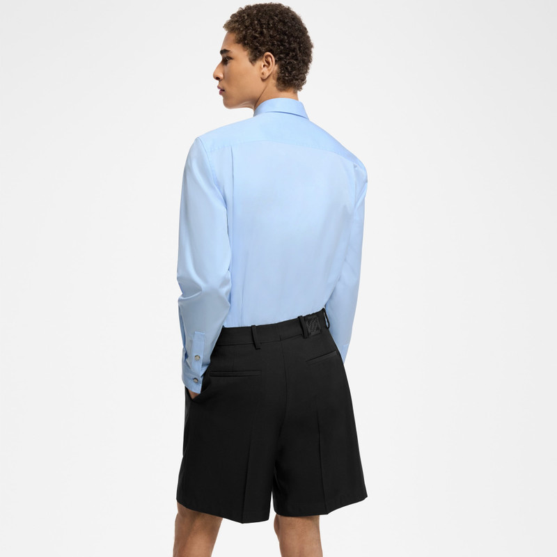 Embroidered Long-Sleeved Cotton Shirt 5