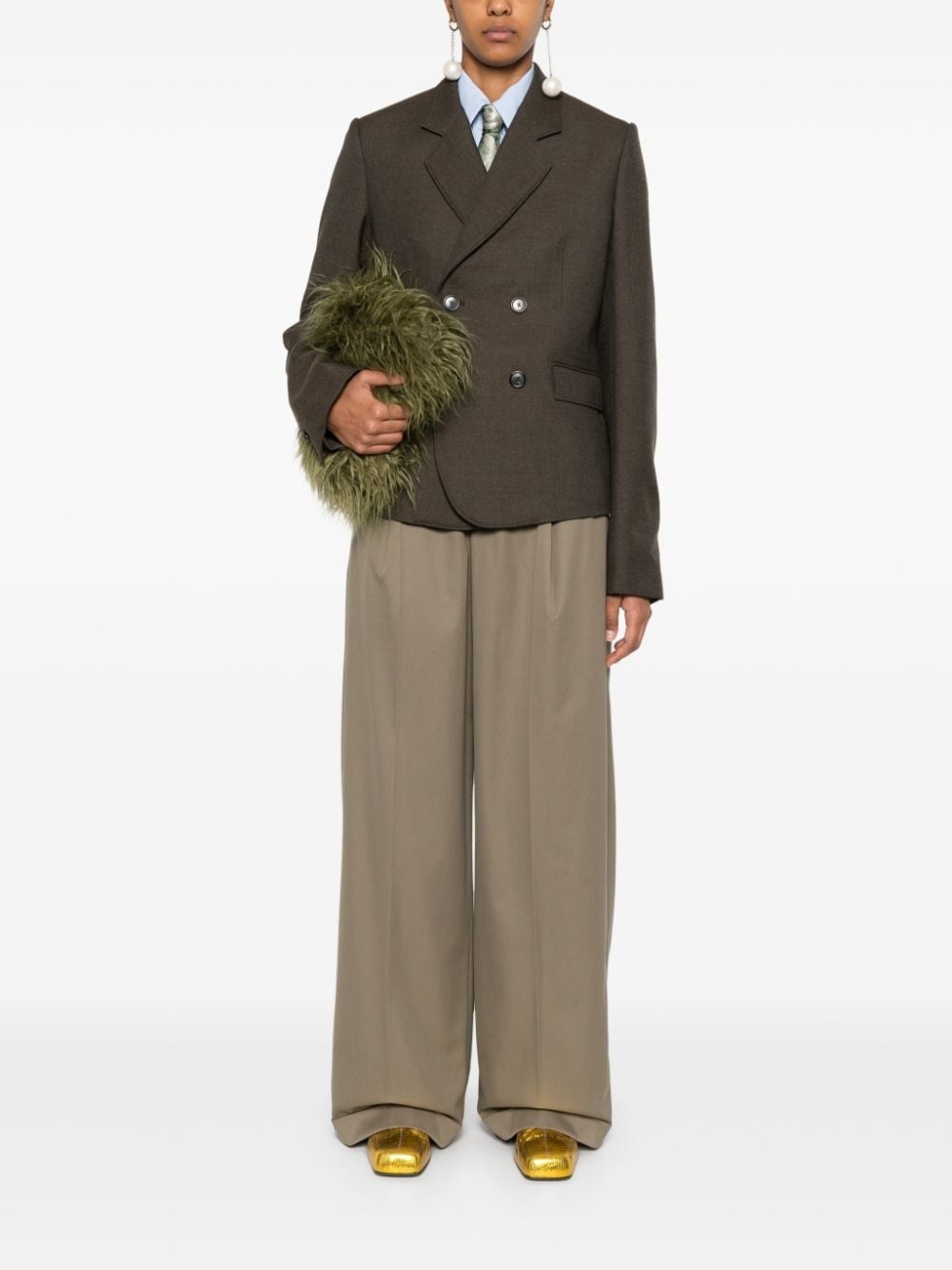 wool blazer - 2