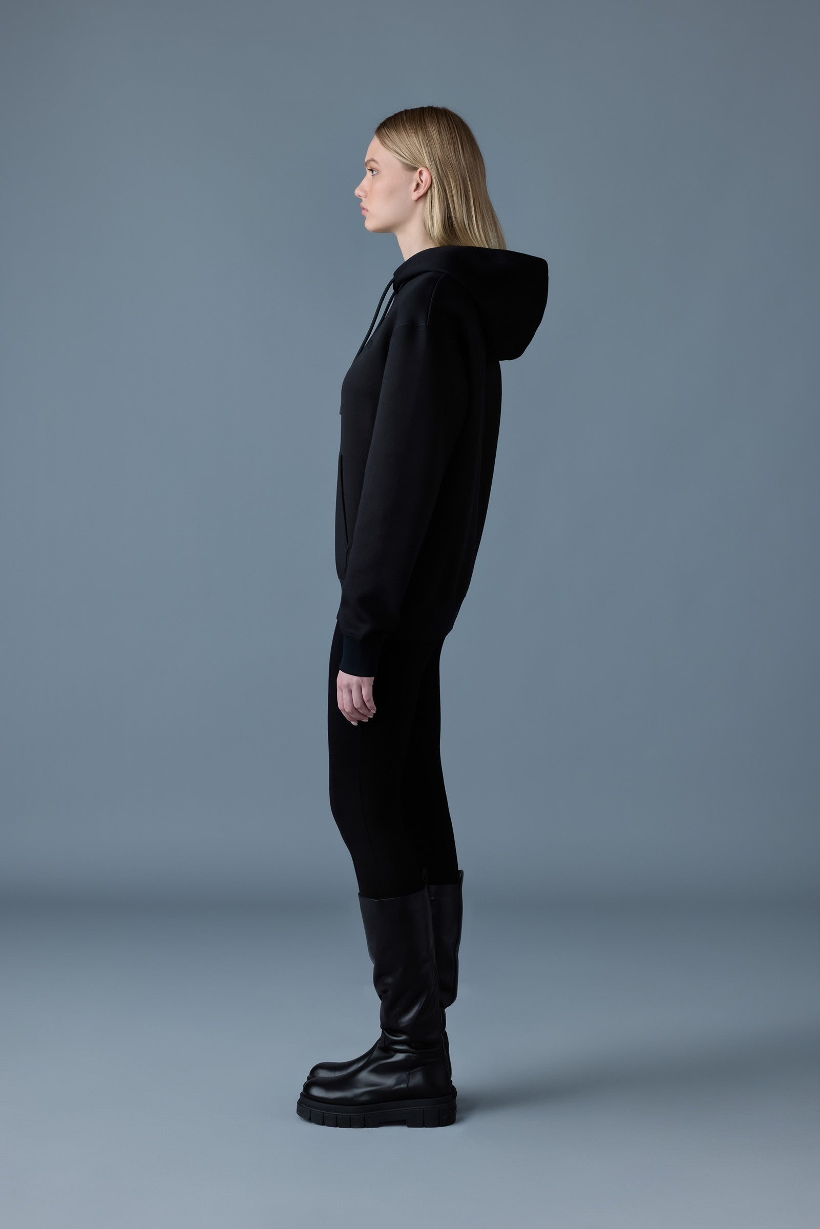 KRYSTIAN Double-face Jersey hoodie - 3