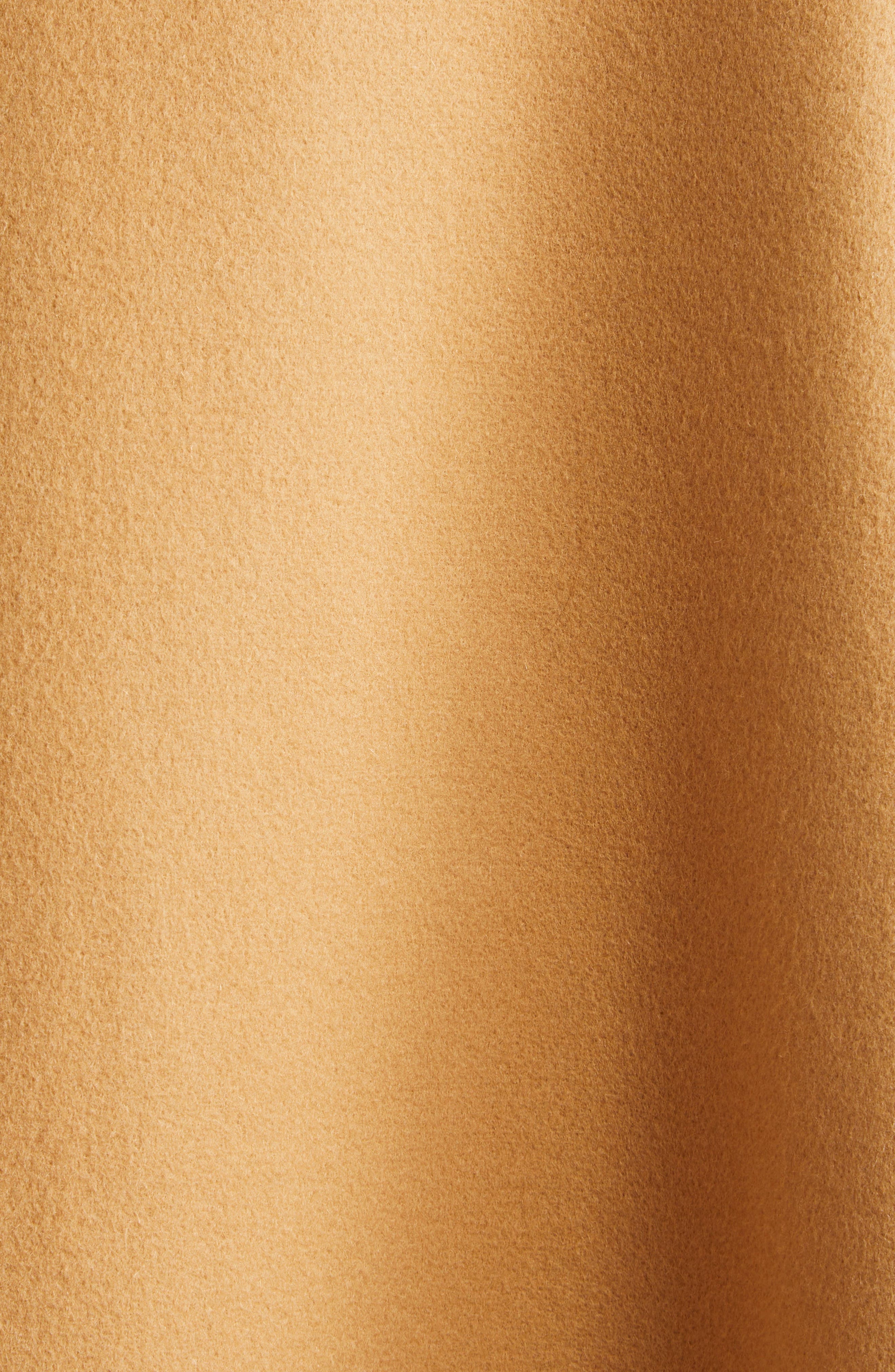 Carolina Herrera Button Front Wool Cape in Tan at Nordstrom - 6