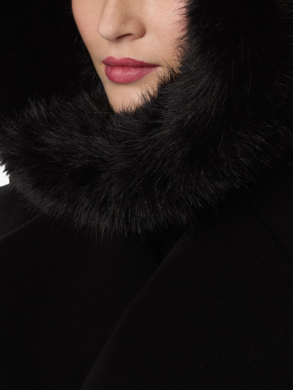 faux-fur wool balaclava - 3