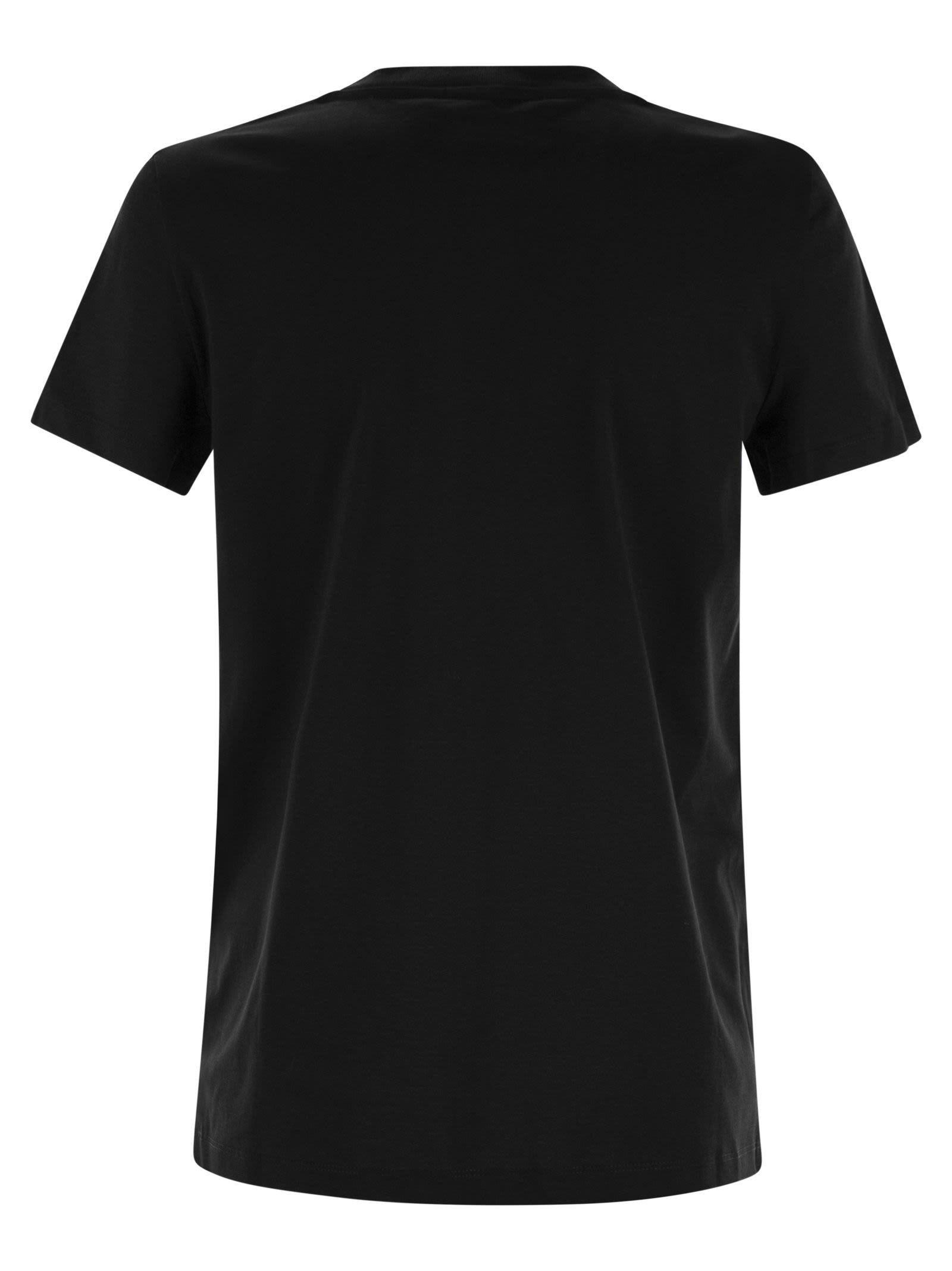 Maxmara Women Colibri - Cotton T-Shirt With Front Print - 2