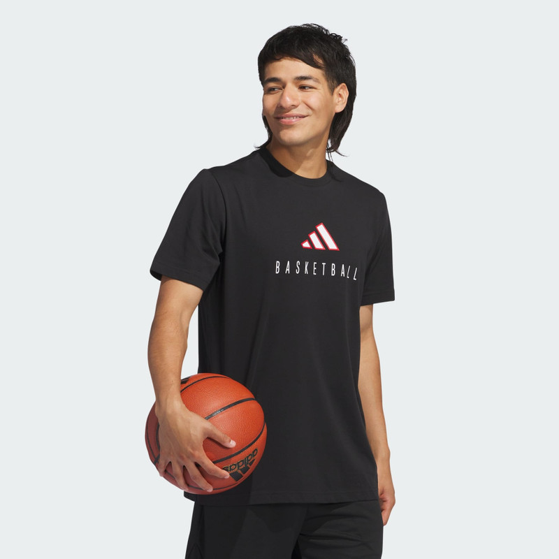 Worldwide Hoops 로고 성능 그래픽 티 4