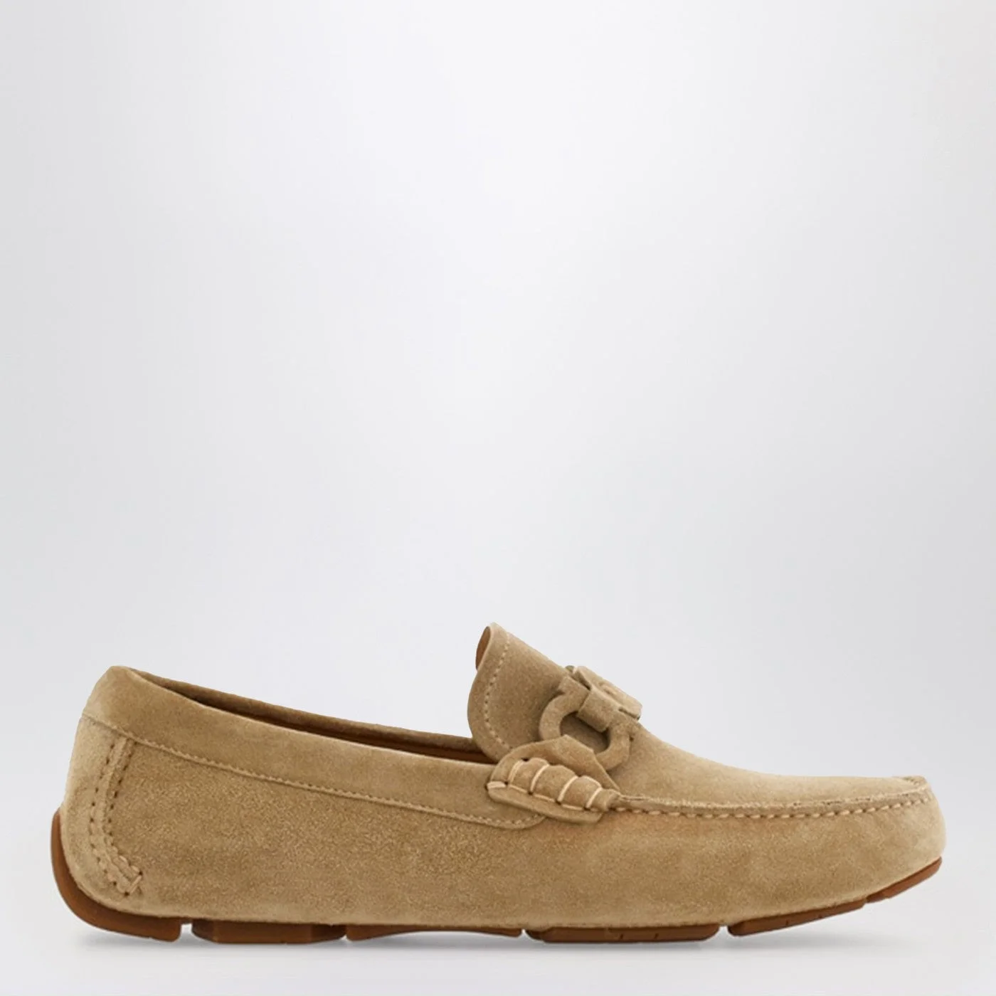 Safari-colored Gancini Driver loafer - 1