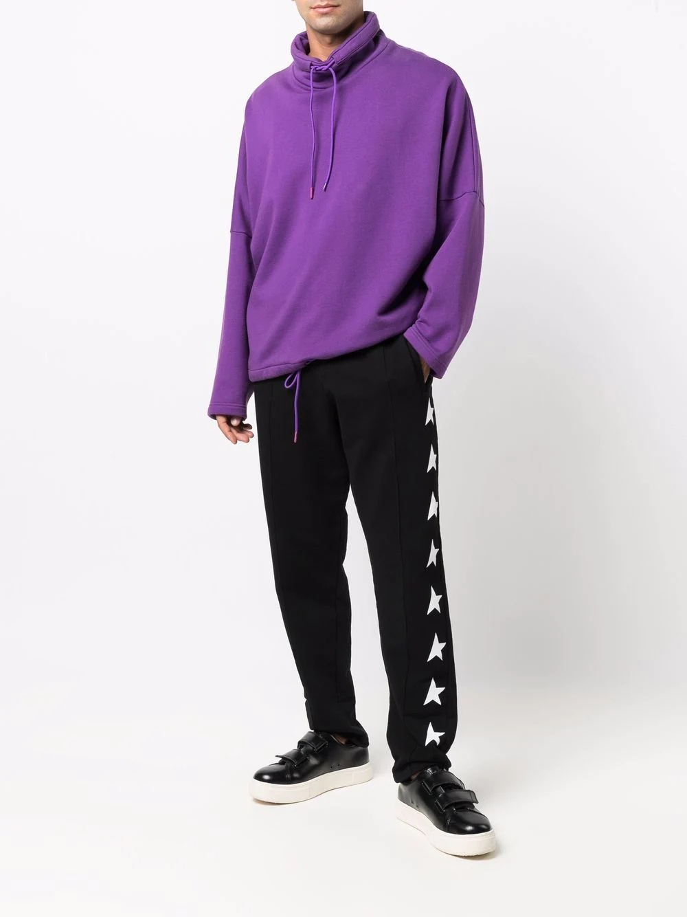 Star-motif track pants - 2