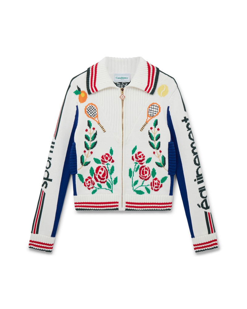 Laurel Intarsia Knit Jacket 1