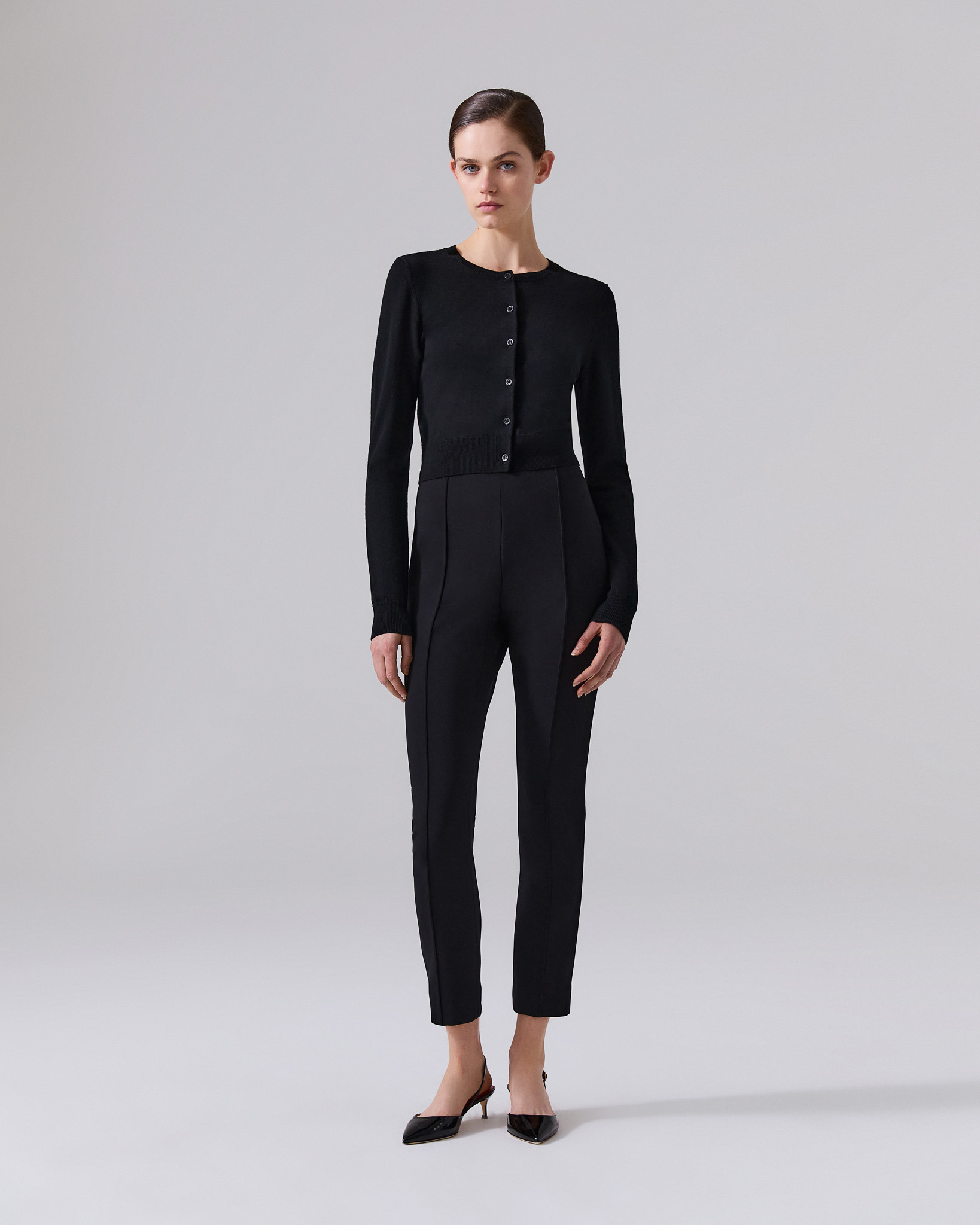 Cropped Cardigan - 2