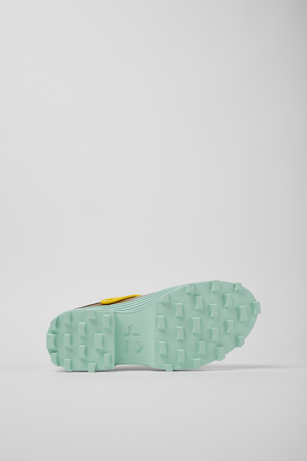 Multicolored leather clogs - 5