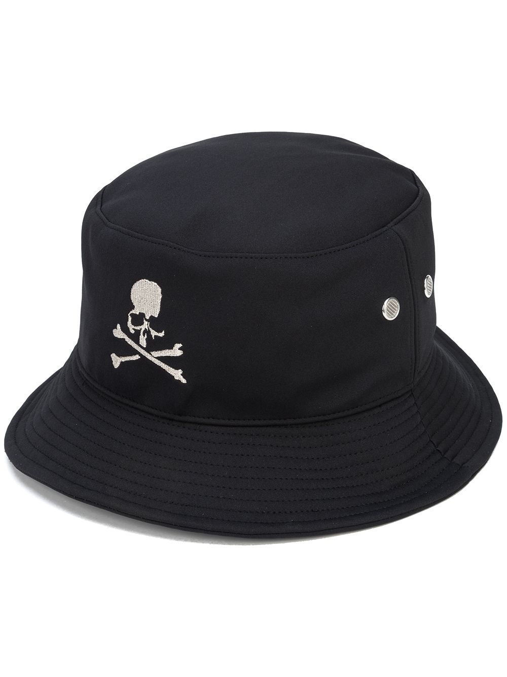 skull-patch bucket hat - 1