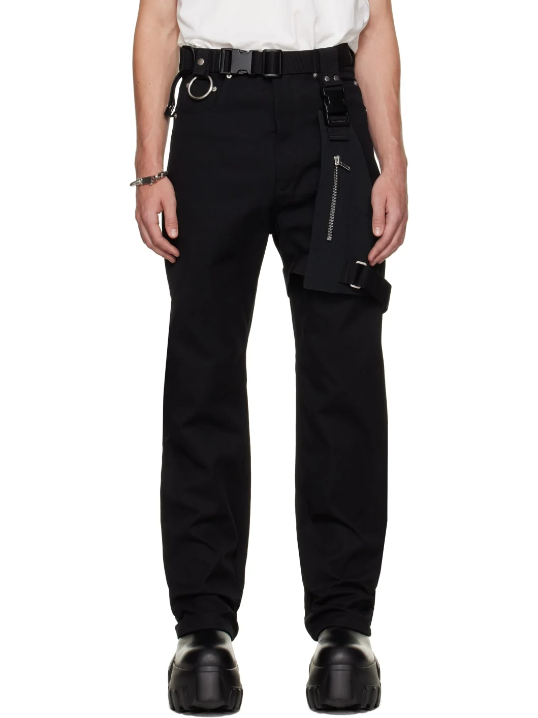 Black Tower Holster Cargo Pants - 1