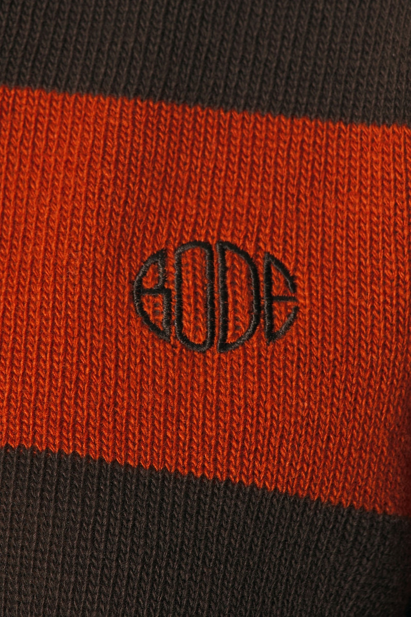 BODE Pine Stripe Polo Top outlook