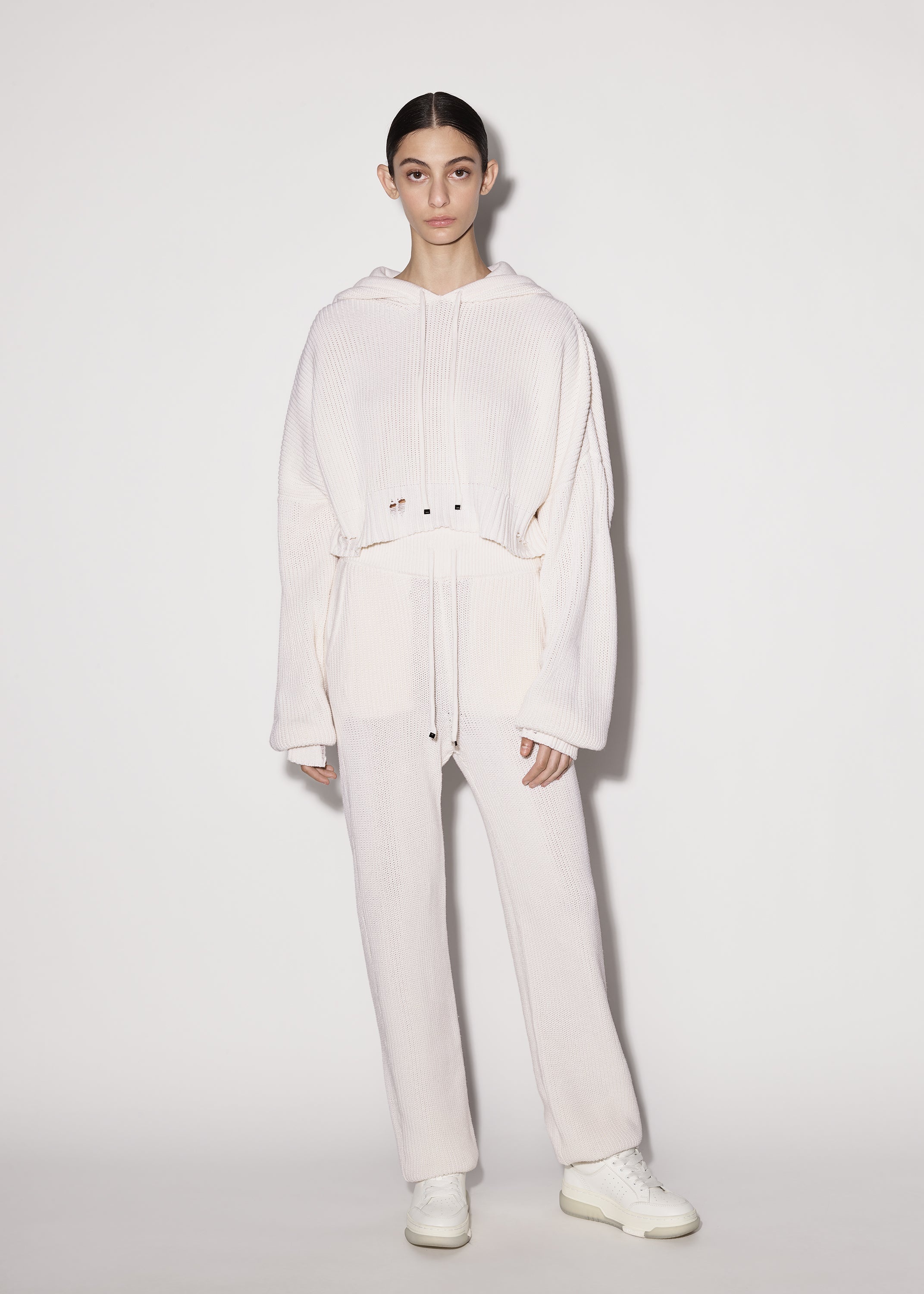 OVERSIZED RIB HOODIE - 2