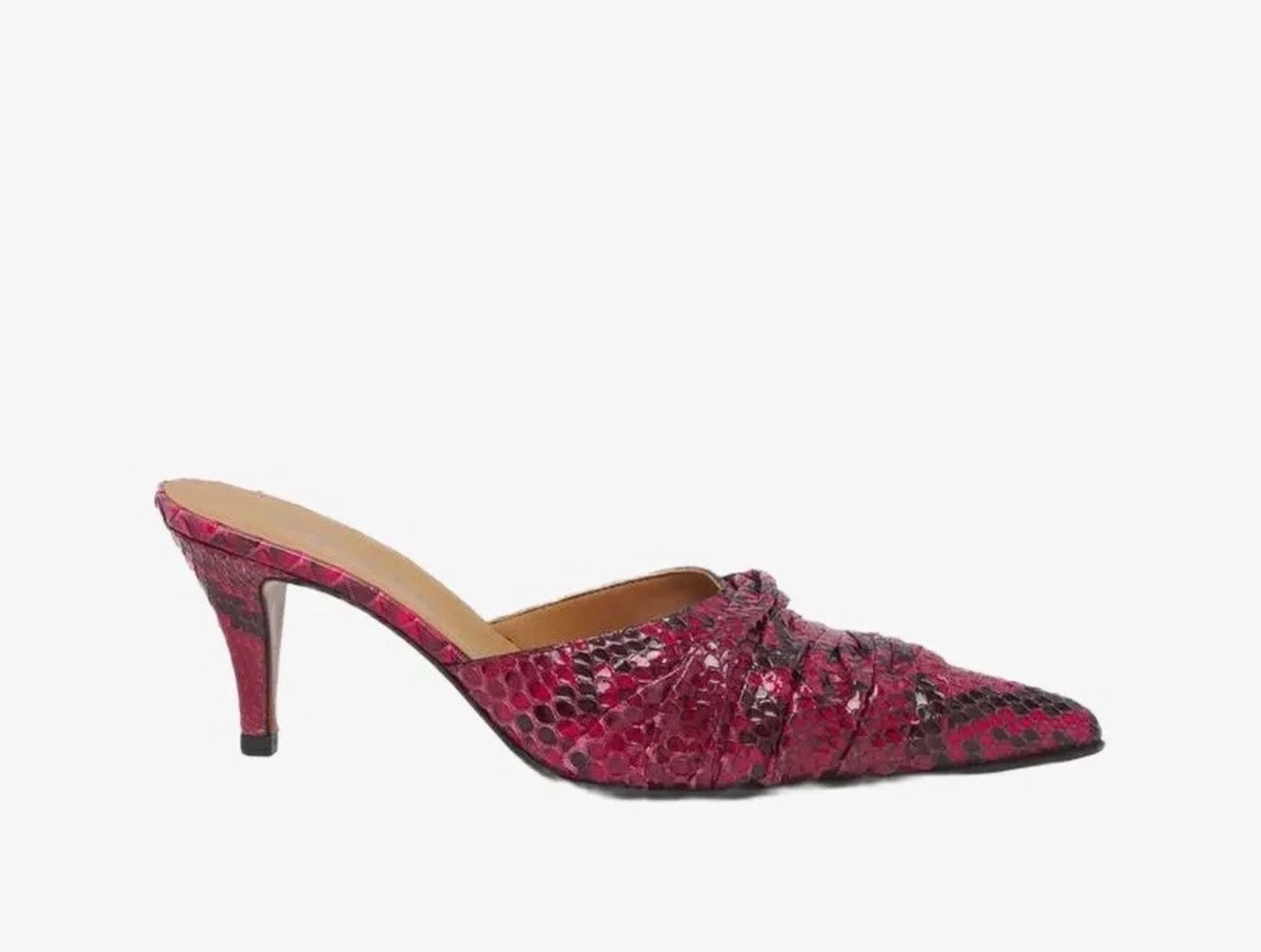 Alexander McQueen Birder Ruched Mules - 1