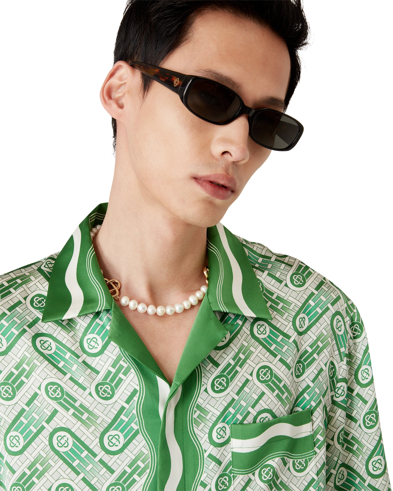 Ping Pong Silk Short Sleeve Shirt - 9