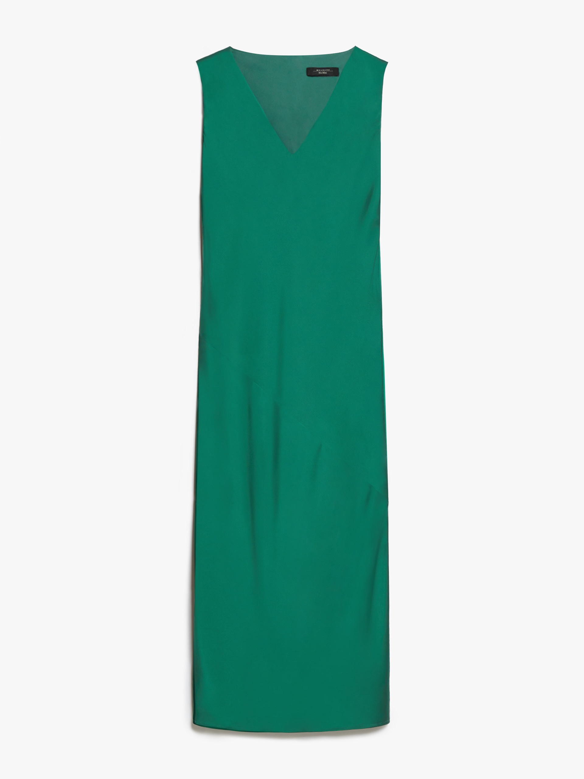 GIUBBA Slim-fit satin dress - 1
