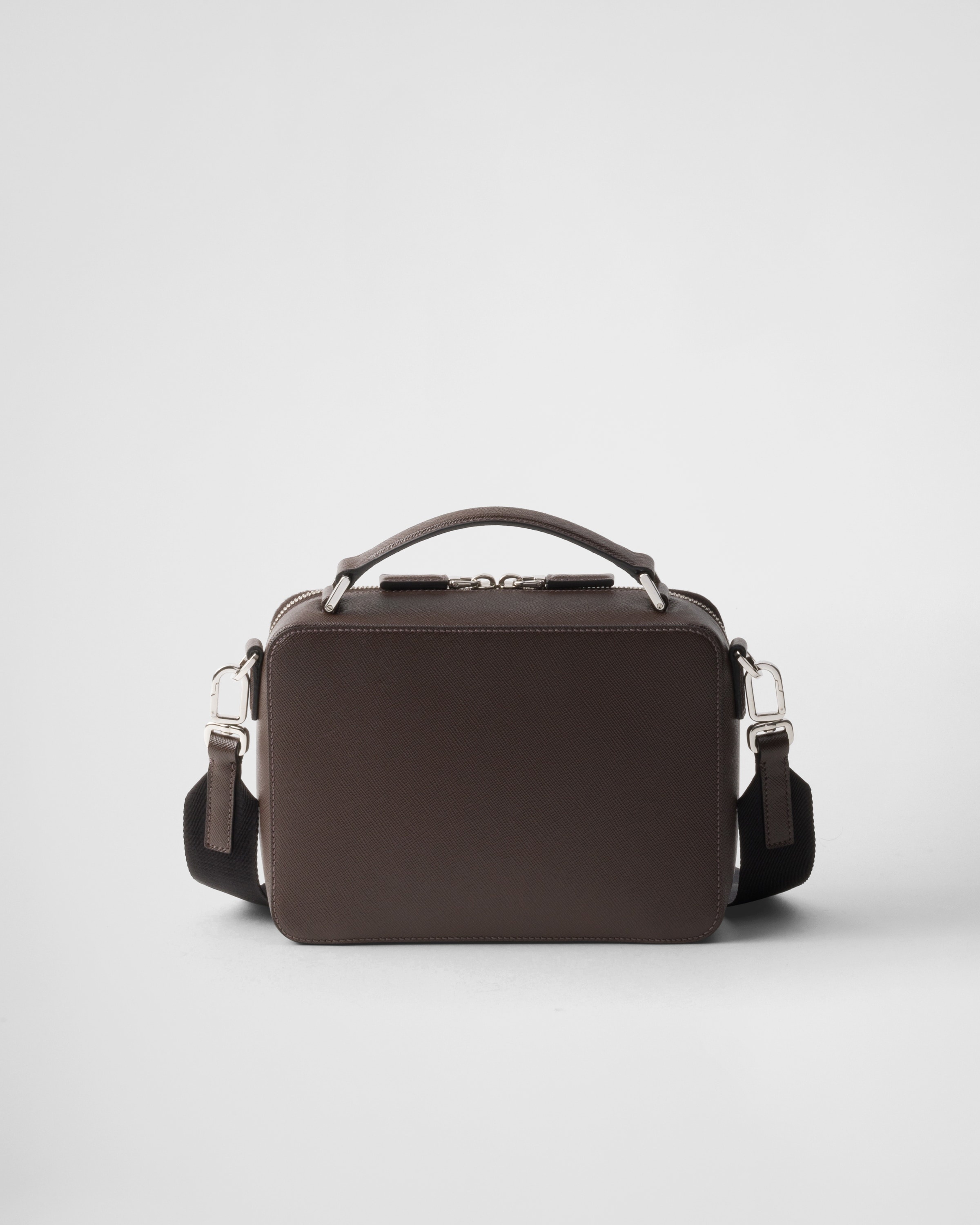 Medium Prada Brique Saffiano leather bag - 4