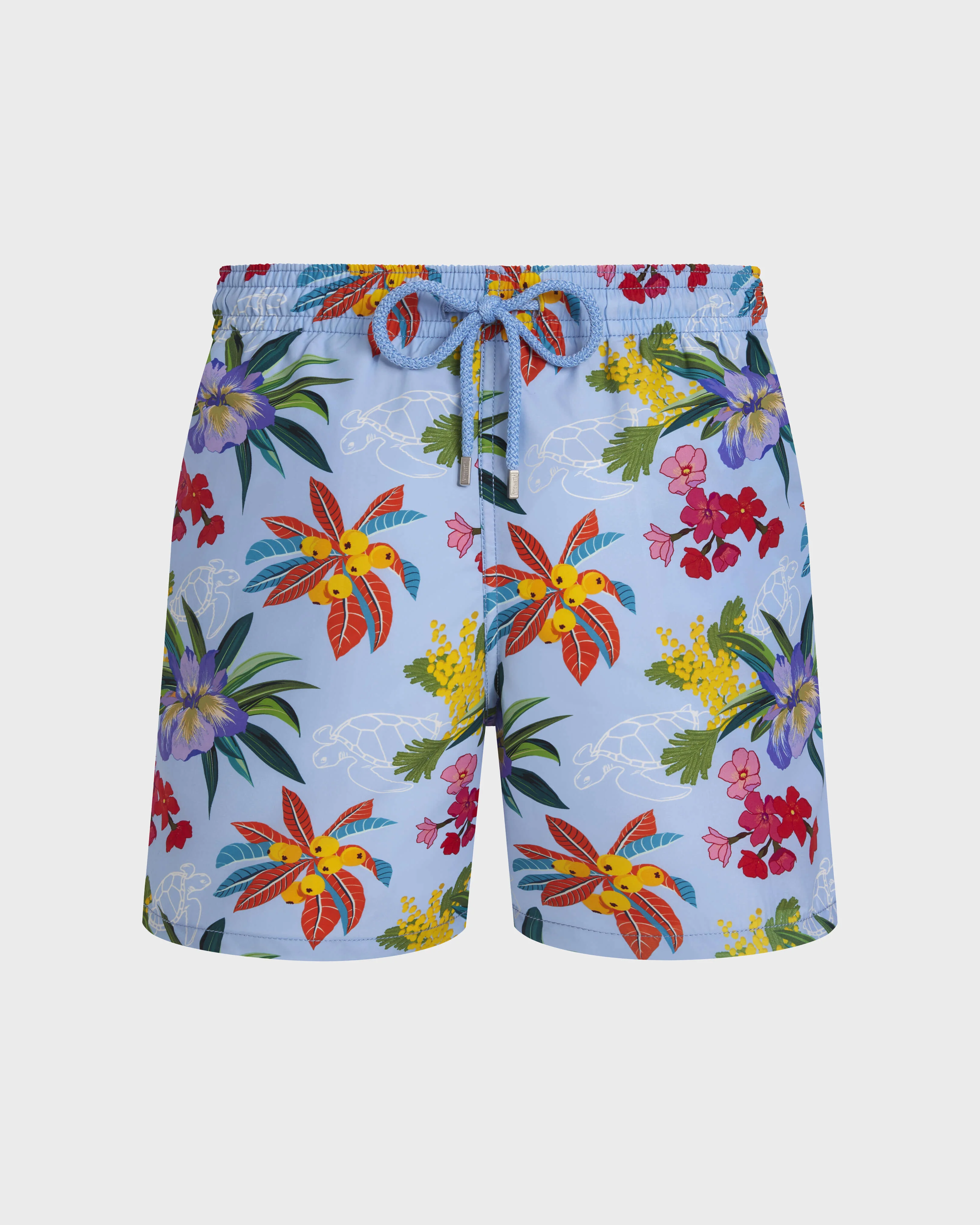 MEN SWIM TRUNKS GARDEN TURTLES - 1