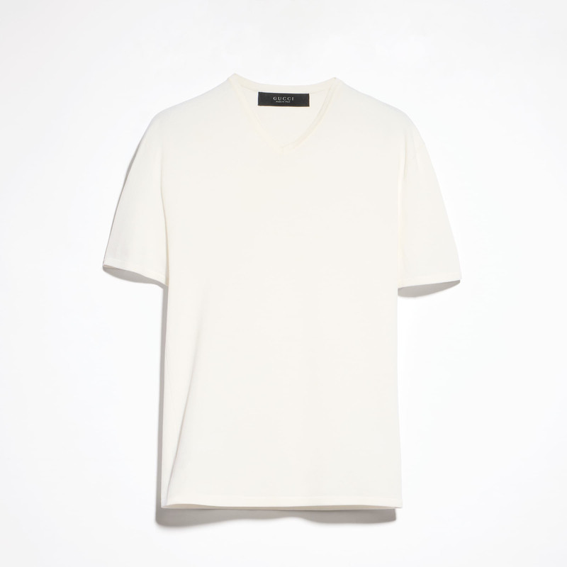 Technical knit fabric T-shirt - 1
