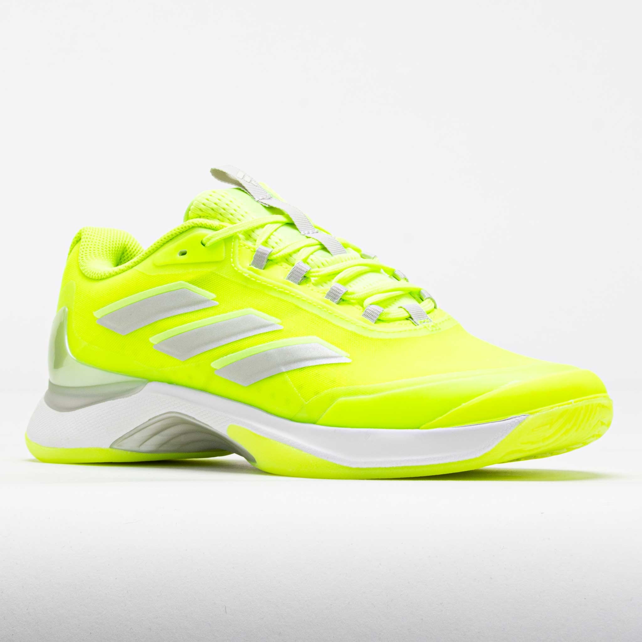 adidas AvaCourt 2 Women's Lucid Lemon/Zero Metallic/White - 5